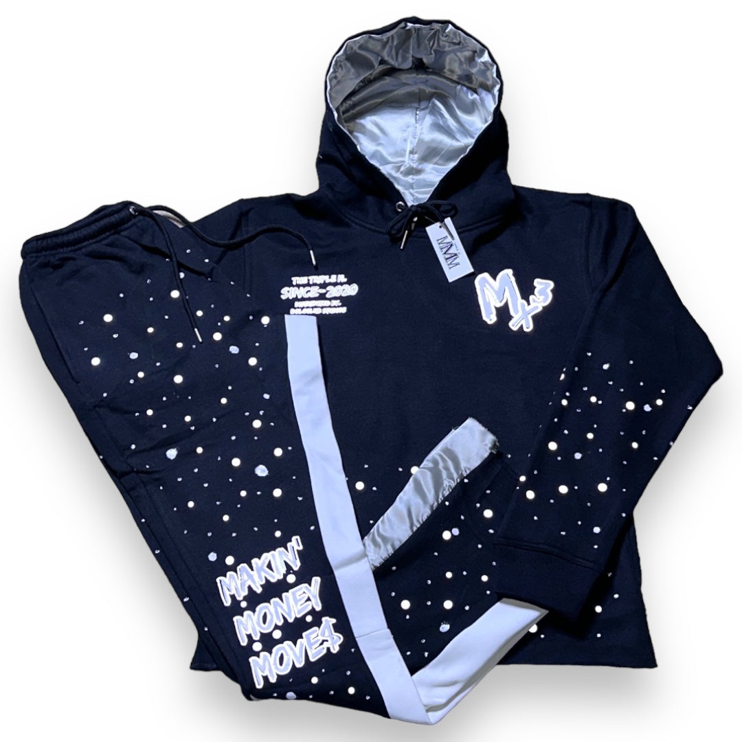 Mx3 “REFLECTIVE” Sweatsuit [INSTOCK] The Triple M.