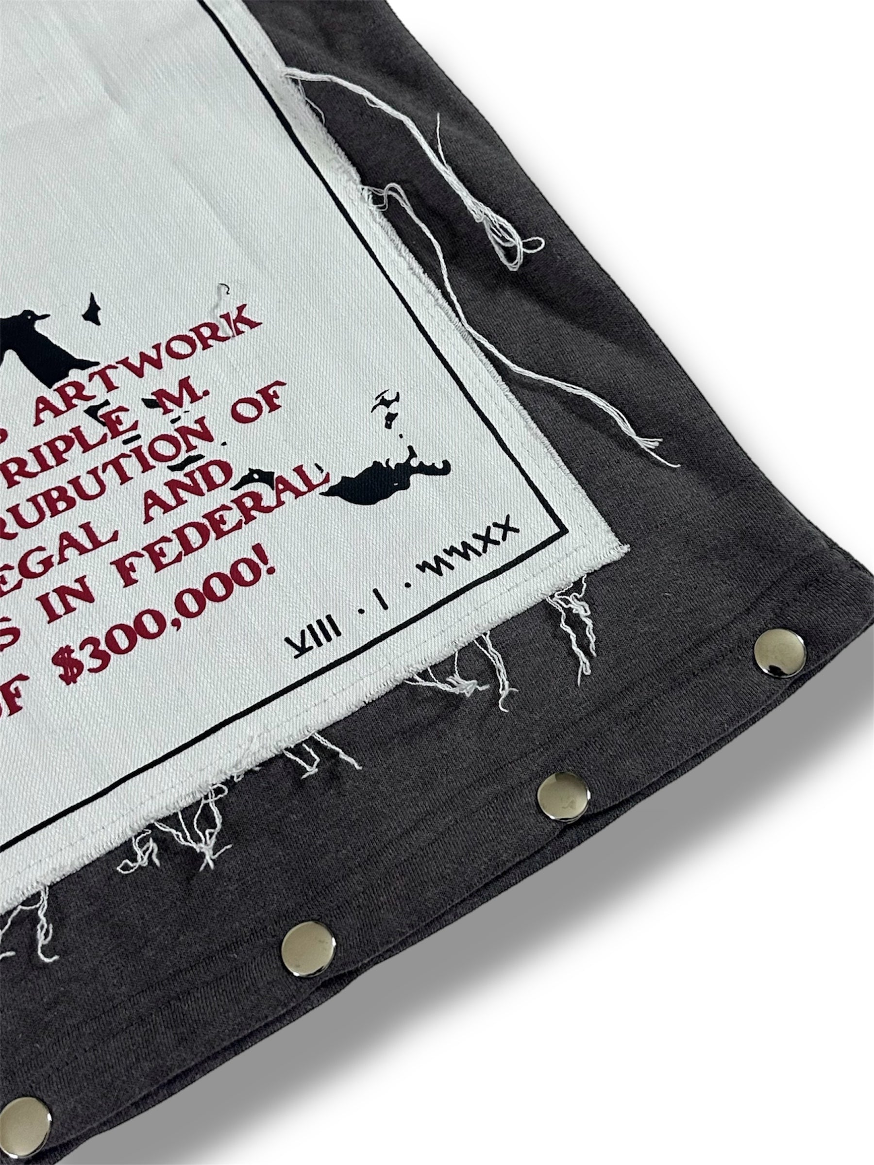 Mx3 x D.D. - ‘ART FOR SALE’ SHIRT (WOLF GREY)