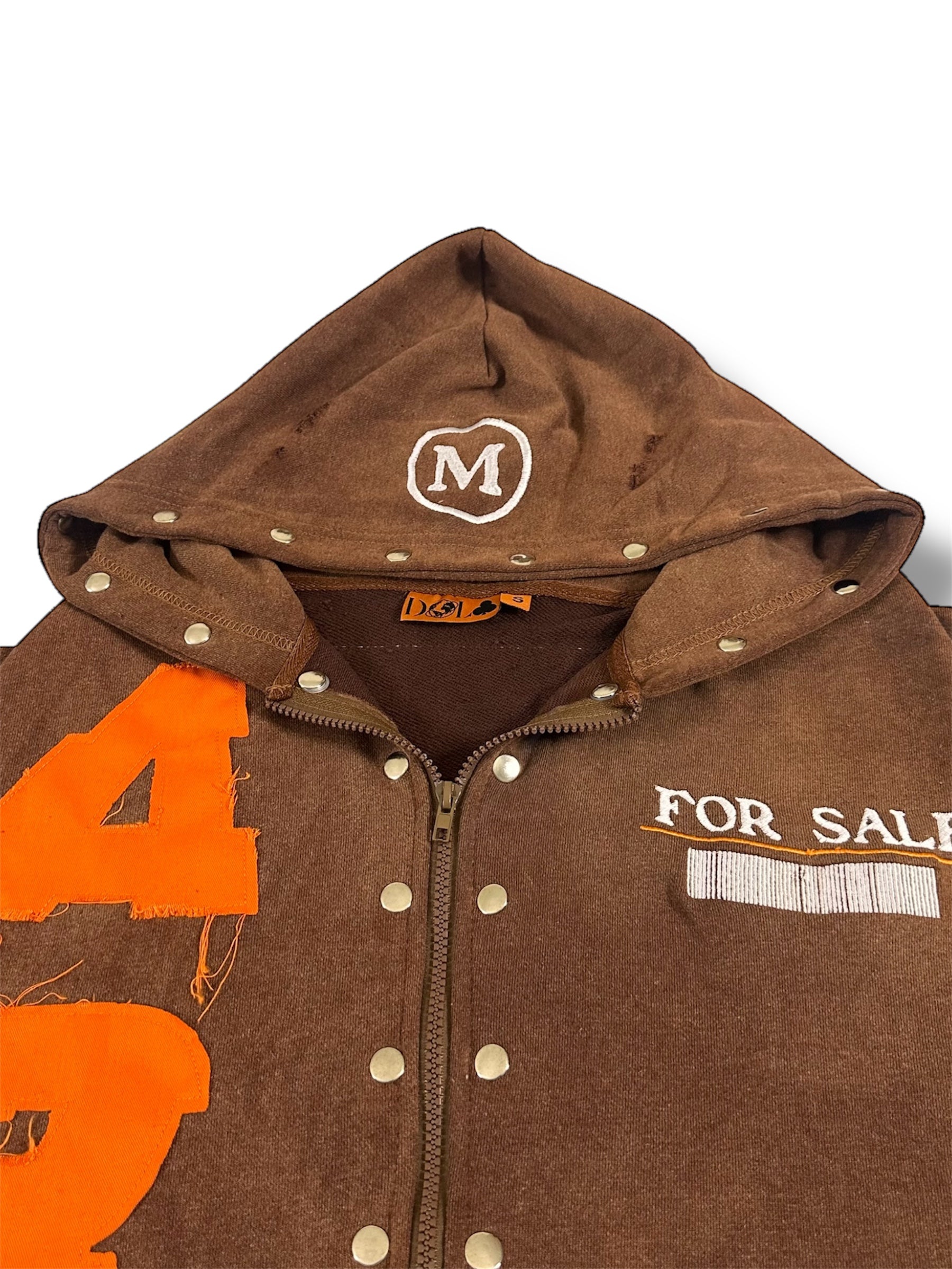Mx3 x D.D. - ‘ART FOR SALE’ HOODIE (FALL BROWN)