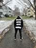 Mx3 - Signature “REFLECTIVE” Satin-Flared Sweatsuit (Silver)