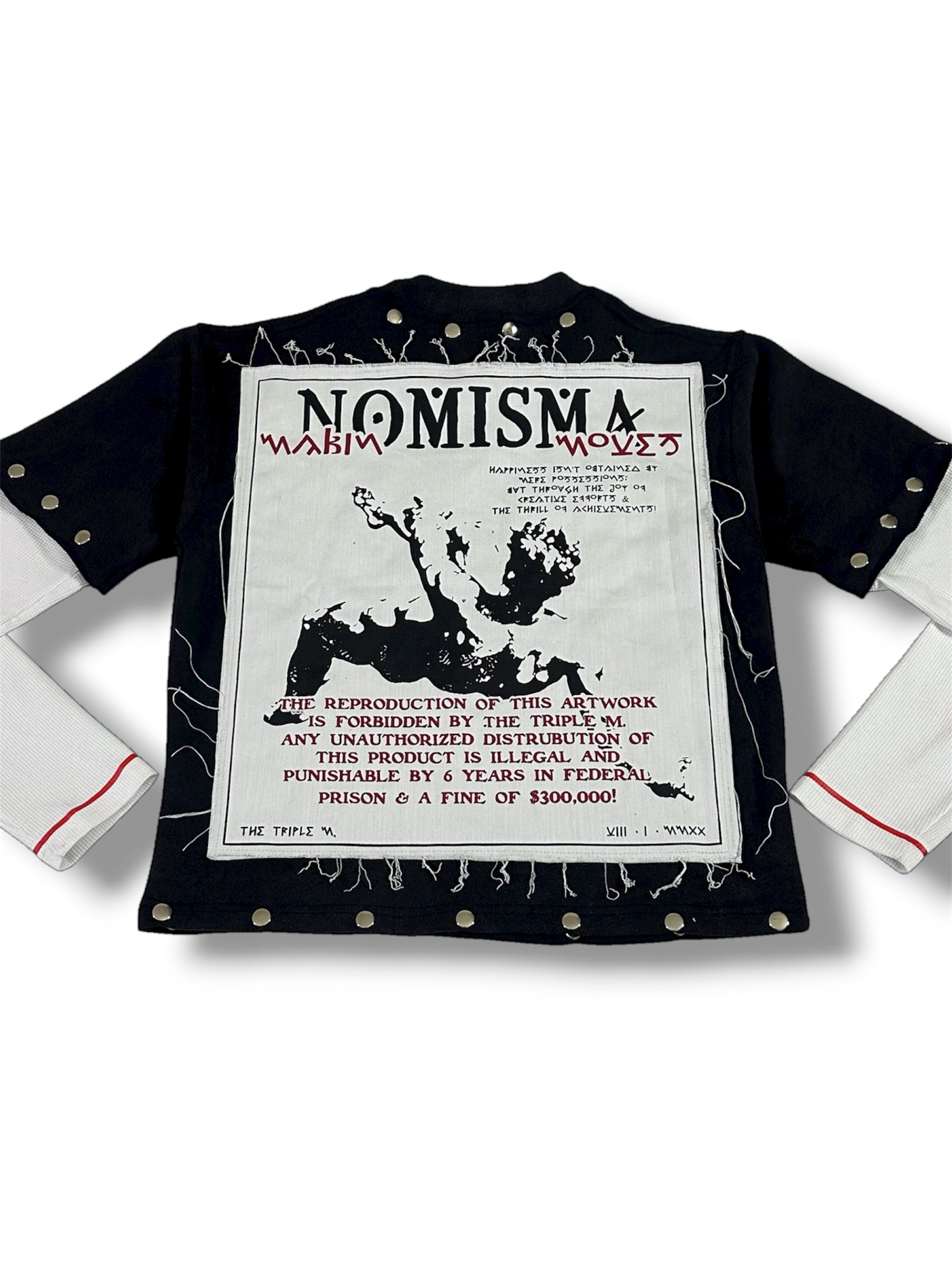 Mx3 x D.D. - ‘ART FOR SALE’ SHIRT (VINTAGE BLACK)