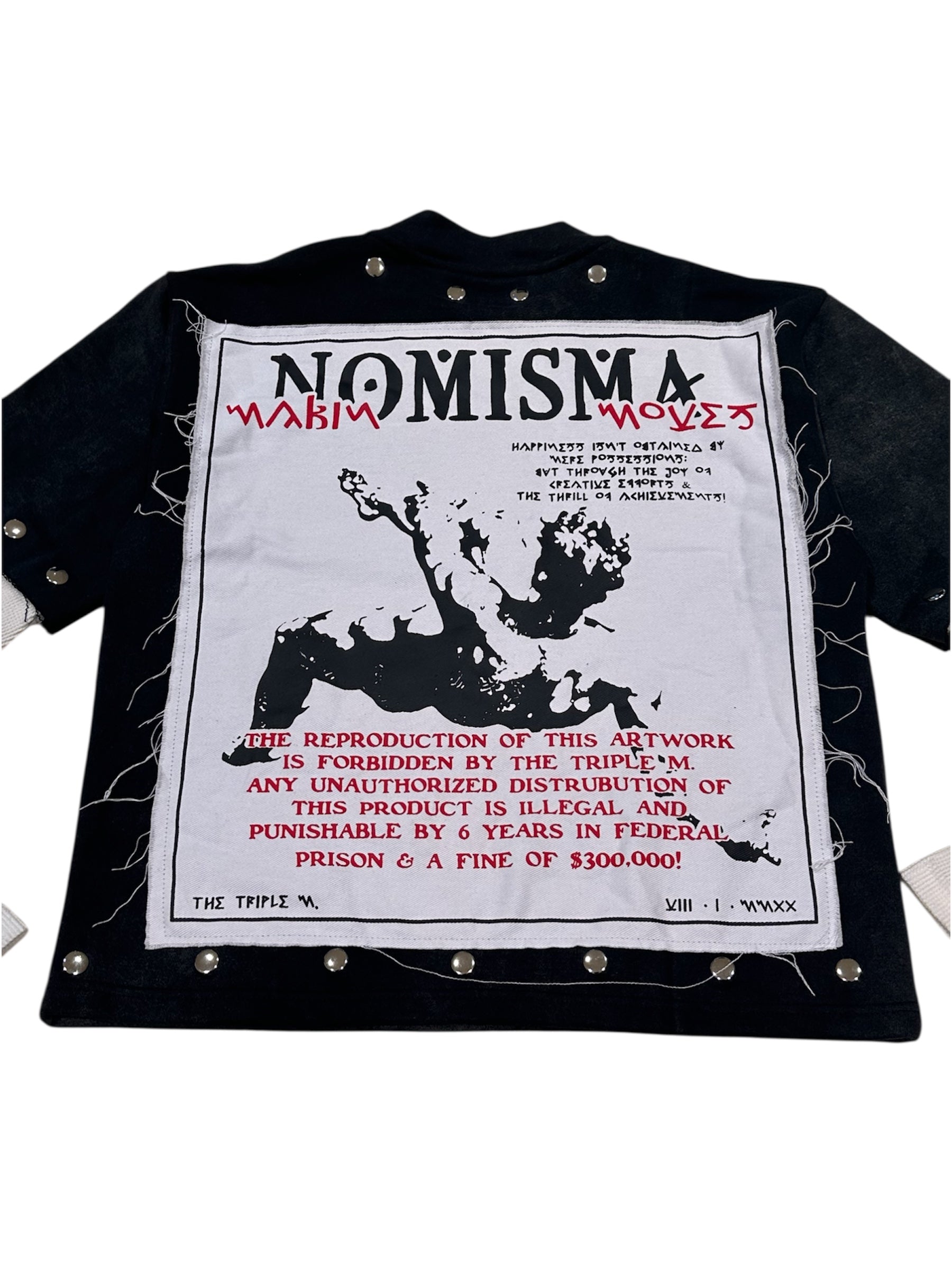(PRE-ORDER) Mx3 x D.D. - ‘ART FOR SALE’ SHIRT (VINTAGE BLACK)