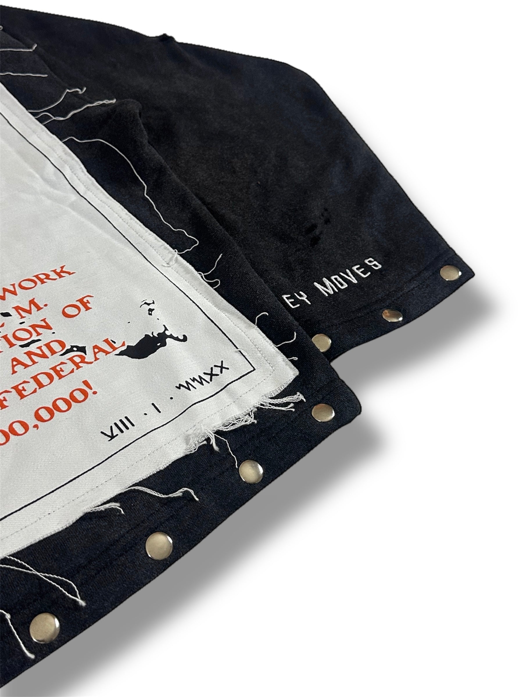 Mx3 x D.D. - ‘ART FOR SALE’ HOODIE (VINTAGE BLACK)(LIMITED EDITION)