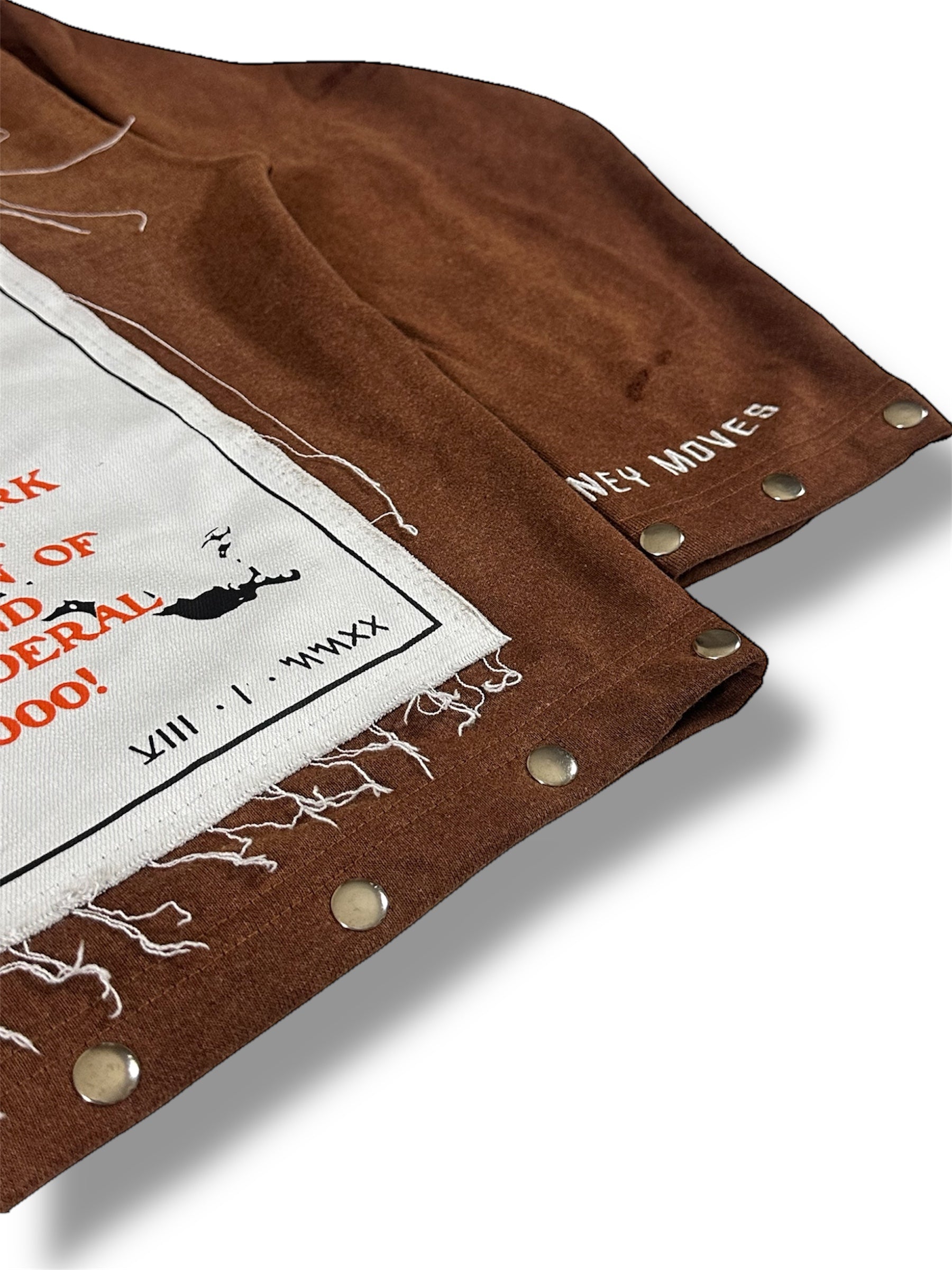 Mx3 x D.D. - ‘ART FOR SALE’ HOODIE (FALL BROWN)