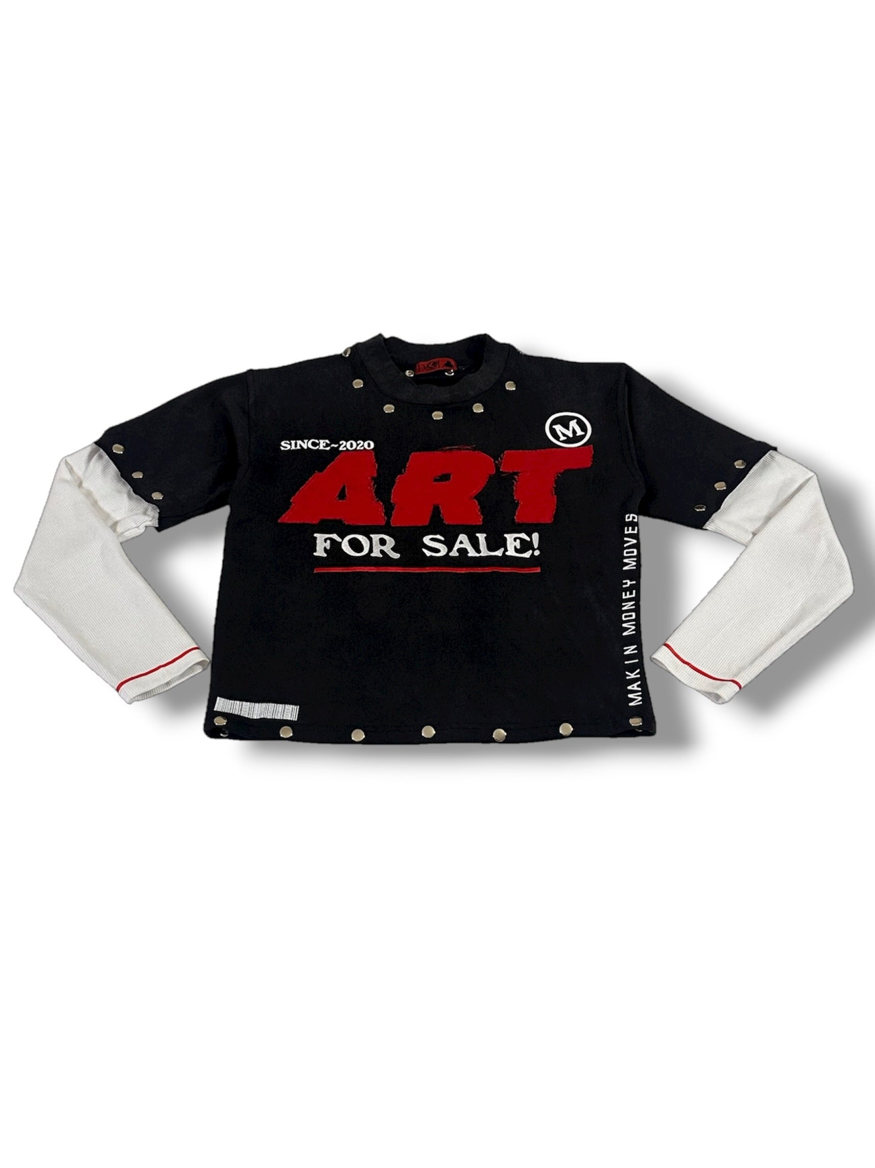 Mx3 x D.D. - ‘ART FOR SALE’ SHIRT (VINTAGE BLACK)